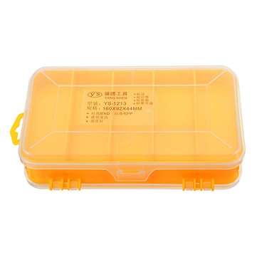 Double Tool Box Electronic Plastic Parts Toolbox Casket SMD SMT Screw Component Storage Box