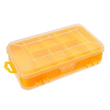 Double Tool Box Electronic Plastic Parts Toolbox Casket SMD SMT Screw Component Storage Box