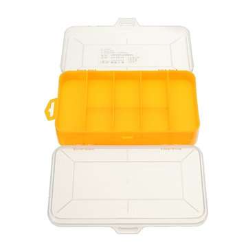 Double Tool Box Electronic Plastic Parts Toolbox Casket SMD SMT Screw Component Storage Box