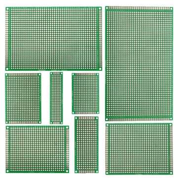 Double-Side Prototype PCB Universal Printed Circuit Board (SIZE: 80X120MM)