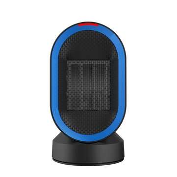 DOUHE DH-ON04 Electric Heater 600W Two Gear Cool and Warm Dual Purpose Warm Air Bl... (COLOR: BLACK)