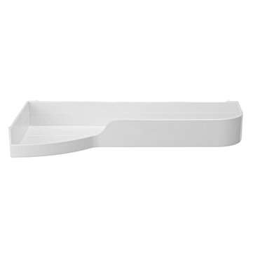 Drainable Wall Shelves High Capacity Storage Rack Bathroom Organizer Home Storag... (LAYERS: 1LAYER)
