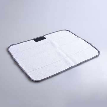 Dry Microfiber Sweeping Mopping Cloth for iRobot Braava 380 Robotic Vacuum Cleaner Parts