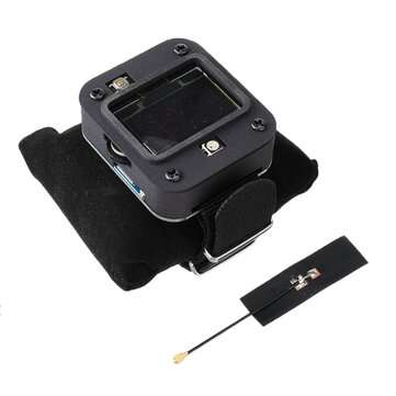 DSTIKE Deauther Watch V2 ESP8266 Programmable Development Board Smart Watch NodeM... (COLOR.: BLACK)