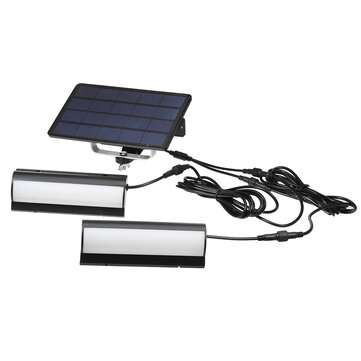 Dual Heads LED Solar Power Wall Light Outdoor Indoor Gard... (LIGHT COLOR: WHITELIGHT | TYPE: TYPEB)