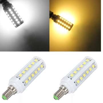 E14 5W White/Warm White 36 SMD5050 LED Corn Light Lamp Bulbs 220V (COLOR.: WARMWHITE)