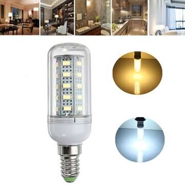 E14 7W LED 36 SMD 5730 Corn Light Lamp Bulbs 220V (COLOR.: WARMWHITE)