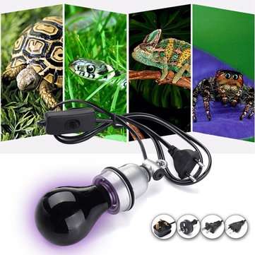 E27 100W Waterproof Heat Lamp Holder For Pet With Switch US UK AU EU Plug (PLUG: UKPLUG)