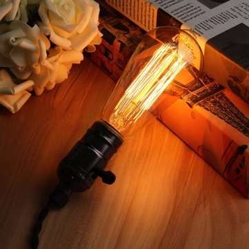 E27 60W Retro Vintage Industrial Style Filament Light Bulb Edison Lamp AC110V/220V (VOLTAGE: 110V)