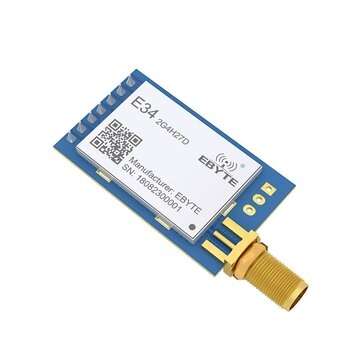 Ebyte E34-2G4H27D nRF24L01P 2.4GHz 5km 27dBm 500mW DIP Auto Hopping Wireless Transceiver UART Modu