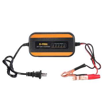 E-fast 12V 2.5A LED Power Display Battery Charger ZYX-Y10 For Lead-acid Calcium GE... (PLUG: USPLUG)