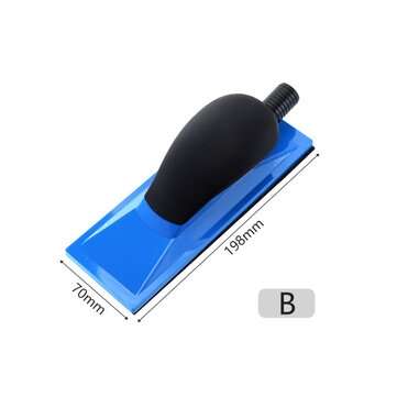 Effetool ABS Vacuum Hand Push Pad Grinding Plate Sheet Spray Paint Tool for Wood Polish... (TYPE: B)