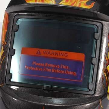 Electrical Welding Helmet Solar Energy Automatic Darkening Skull Mask