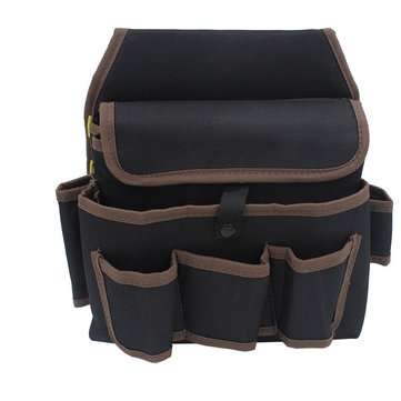 Electrical Thickening Oxford Canvas Tool Storage Bag Waist Waterproof Multi-pocket Package Storage B
