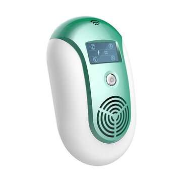 Electronic Ultrasonic Pests Repeller Control Bug Mosquito Mouse Coc... (PLUG: USPLUG | COLOR.: BLUE)