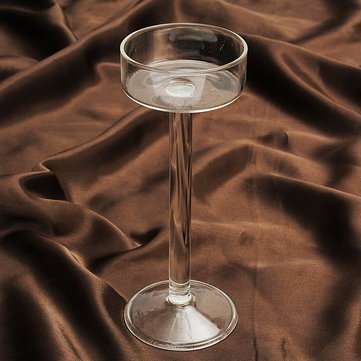 Elegant Crystal Glass Candle Holder Tealight Wedding Party Decor Candlestick