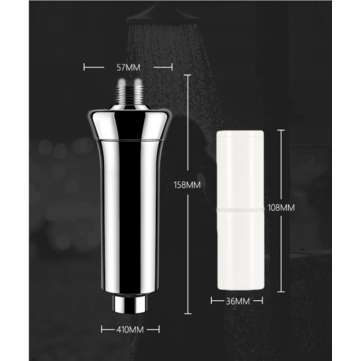 Electroplated Household Bath Purifier Kitchen Bath Strainer (TYPE: A)