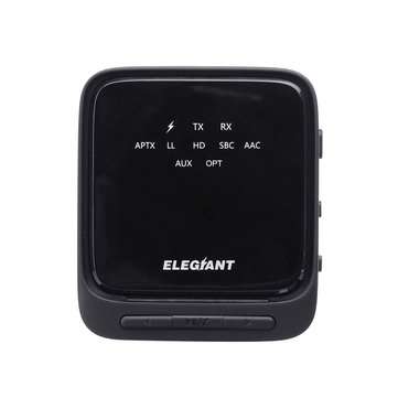 ELEGIANT bluetooth5.0 Transmitter Receiver Wireless Audio Adapter  HD  LL for TV Car Laptop Stereo H