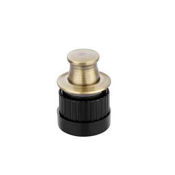 Embedded Cabinet Door Knobs Spring Knobs Single Hole Hidden Pulls Cabinet... (COLOR.: ANTIQUEBRONZE)