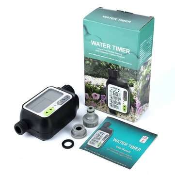 EU Standrad 2020 New LCD Screen Electronic Automatic Sprinkler Controller Rain Sensor Child Lock Sep
