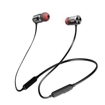 FBYEG BC10 Wireless bluetooth Headphones Stereo Bass CVC6.0 Noise Reduction Sweat... (COLOR: SILVER)