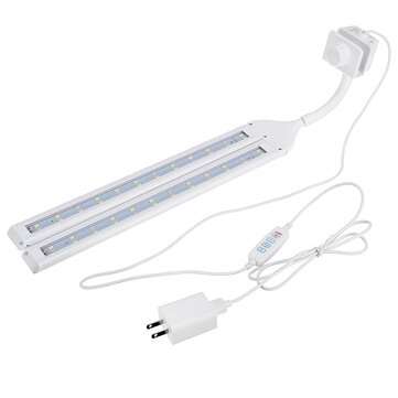 Fish Tank Lamp Aquarium Straw Tank Sea Water Led Lighting Mini Turtle Grass Rack (POWER: 4W)