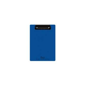 Fizz FZ006383 Folder Recorder Board A5 Writing Board Office Binder Clips (COLOR.: BLUE)