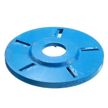 Flat 5-tooth Plane Wood Carving Tool Milling Cutter For 22mm Angle Grinder Woodwor... (COLOR.: BLUE)