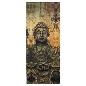 Frameless Huge Buddha Abstract Canvas Oil Painting Modern Art Home Wall Decoration