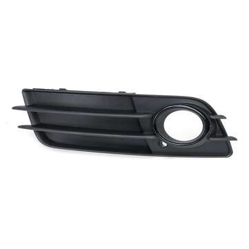 Front Fog Light Grille Grill Cover with Balck Halo Left/Right For Audi A4 B8 S-Line ... (TYPE: LEFT)