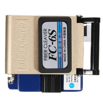 FTTH Splicing Splice Fiber Optic Stripping Tool Kits With Fiber Cleaver FC-6S