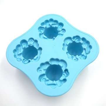 Funny New Tricks Party Drinking Silicone Ice Mold Tray 3D Octopus DIY Freeze Chocolate Molds Ice Cub