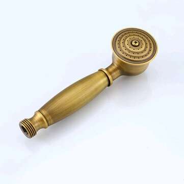 G1/2 Antique Copper Handheld Faucet Shower Head Spraying High Pressure Shower Head w... (COLOR1: #5)