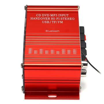 G8 12V Car Audio Stereo Power HIFI Amplifier bluetooth FM Radio 2CH 200W Support FM AUX SD U disk