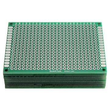 Geekcreit 40pcs FR-4 2.54MM Double Side Prototype PCB Printed Circuit Board