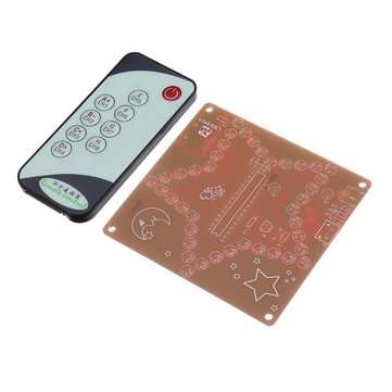 Geekcreit DIY LSD1941 Remote Control Colorful Star Light Electronic LED Flash Kit Support Download