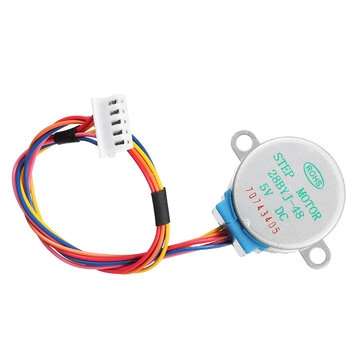 Geekcreit 5Pcs 5V Stepper Motor With ULN2003 Driver Board Dupont Cable