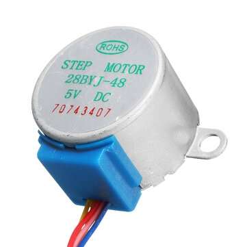 Geekcreit 5Pcs 5V Stepper Motor With ULN2003 Driver Board Dupont Cable