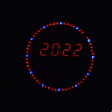 Geekcreit Upgrade DIY EC1515B DS1302 Light Cont... (DESIGN: REDDIGITALTUBERED&BLUELEDWITHOUTHOUSING)