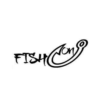 Go Fishing Car Stickers Auto Truck Vehicle Motorcycle Decal (COLOR.: BLACK)
