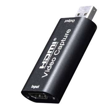 Grwibeou Full HD 1080P HDMI to USB Video Capture Card Live Streaming VHS Capture Board Game Video Re