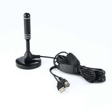 Ground Wave Antenna Digital TV Antenna Indoor Antenna Household Sucker Antenna USB Set-top Box Anten