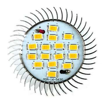 GU10 6.4W 16 SMD 5630 LED Warm White Energy Saving Spot Bulb 85-265V