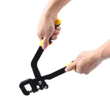 Handle Stud Crimper Forceps Keel Board Drywall Punch Tool Fastening Stud Crimper Plier