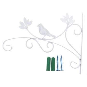 Hanging Basket Brackets Balcony Garden Plant Hanger Hook Wall Decoration Outdoor (STYLE: #3)
