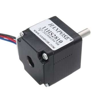 HANPOSE 11HS2810 28mm Nema 11 Stepper Motor 28BYGH28 1A 0.08N.m 4-lead for CNC Router