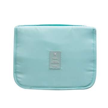 Hanging Toiletry Bag Travel Organizer Wash Make Up Cosmetic Bag Case for Women Men... (COLOR.: BLUE)