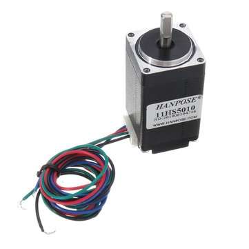 HANPOSE 11HS5010 50mm Nema 11 Stepper Motor 28BYGH50 1A 0.17N.m 4-lead for CNC Router