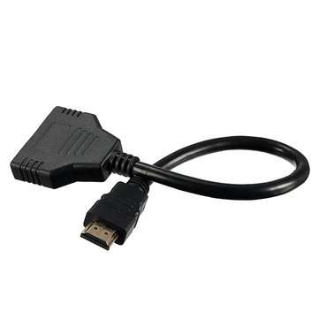 HD Male to 2 HD Female 1 in 2 out Splitter Adapter Connector Cable