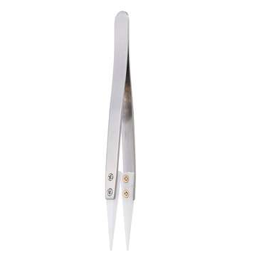 Heat Resistant Anti-static Stainless Steel Ceramic Tweezer for RDA RBA DIY vape (TYPE: C)